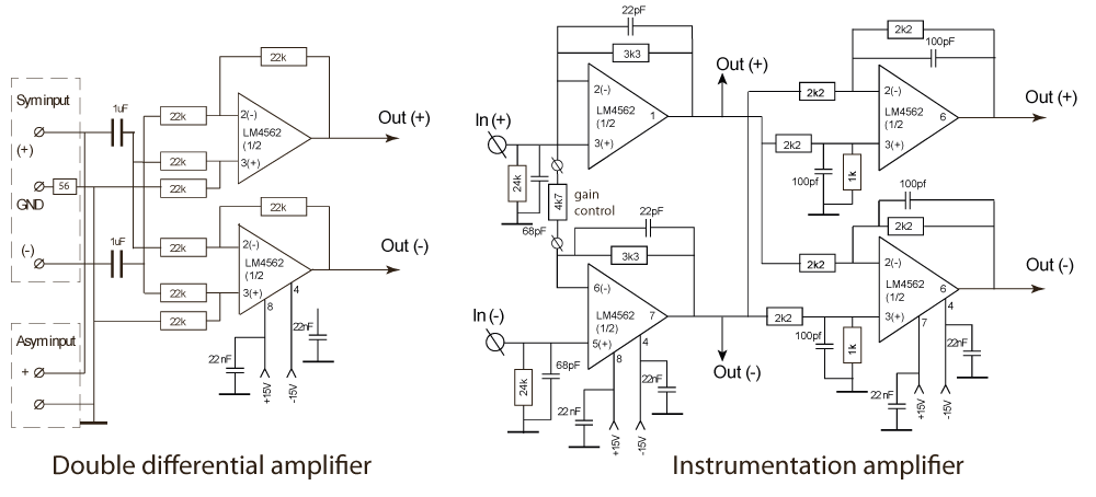Alternative input circuit